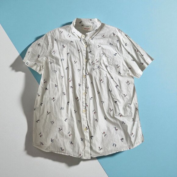 URBAN PIPELINE Men's Luchador Wrestling Button Down Shirt Size XXL - Picture 1 of 9